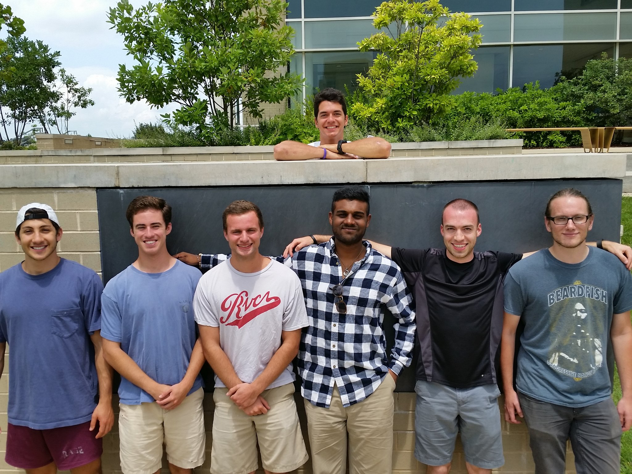 Summer research team in 2016